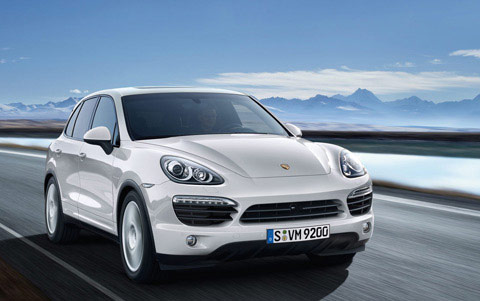 Mẫu Cayenne Hybrid 2010 của hãng xe Porsche.