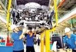 Auto sales down, auto production suspended