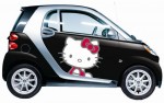 Smart ForTwo "hớp hồn" với phong cách Hello Kitty