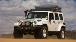 Ngủ trên nóc của Jeep Wrangler Overland