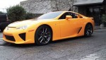 Lexus LFA cam góp màu cho triển lãm Detroit