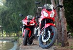 Honda CBR150R sánh vai cùng 'đàn anh' CBR600RR