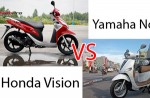 Honda Vision và Yamaha Nozza - Điệp khúc tăng giá