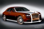 Ngắm ảnh "độc" Rolls-Royce Ghost dát vàng