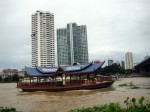 Kỳ thú tàu taxi trên sông tại Bangkok