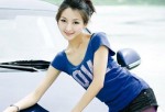 Người đẹp ngây thơ bên hai model trẻ trung của Chery