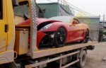 Siêu xe Ferrari đắt nhất Việt Nam bẹp dúm đầu