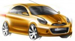 Nissan tiết lộ phác thảo mẫu compact mới