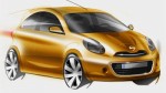Phác thảo đầu tiên của Micra thế hệ kế tiếp