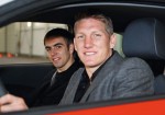 Sao Bayern Munich khai trương xe Audi mới