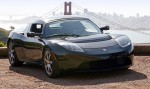 Dustin Hoffman Tesla Roadster