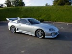 Toyota Supra drift quanh siêu xe triệu đô Bugatti Veyron