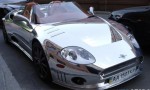 Spyker SWB C8 Spyder mạ chrome bóng loáng