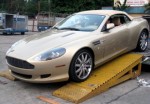 Aston Martin DB9 mui trần về Hà Nội