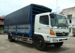 Hino FL: Xe mui bạt siêu dài