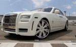 Rolls Royce Ghost độ trắng tinh khiết