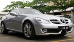 Ngắm 'mũi tên' Mercedes SLK350 ở Sài Gòn