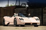 Cận cảnh Pagani Zonda màu hồng tuyệt đẹp